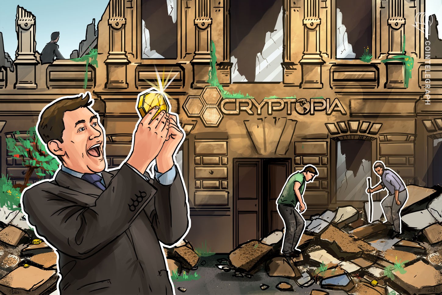 Liquidador de Cryptopia está determinando la propiedad de las criptos en la billetera compartida
