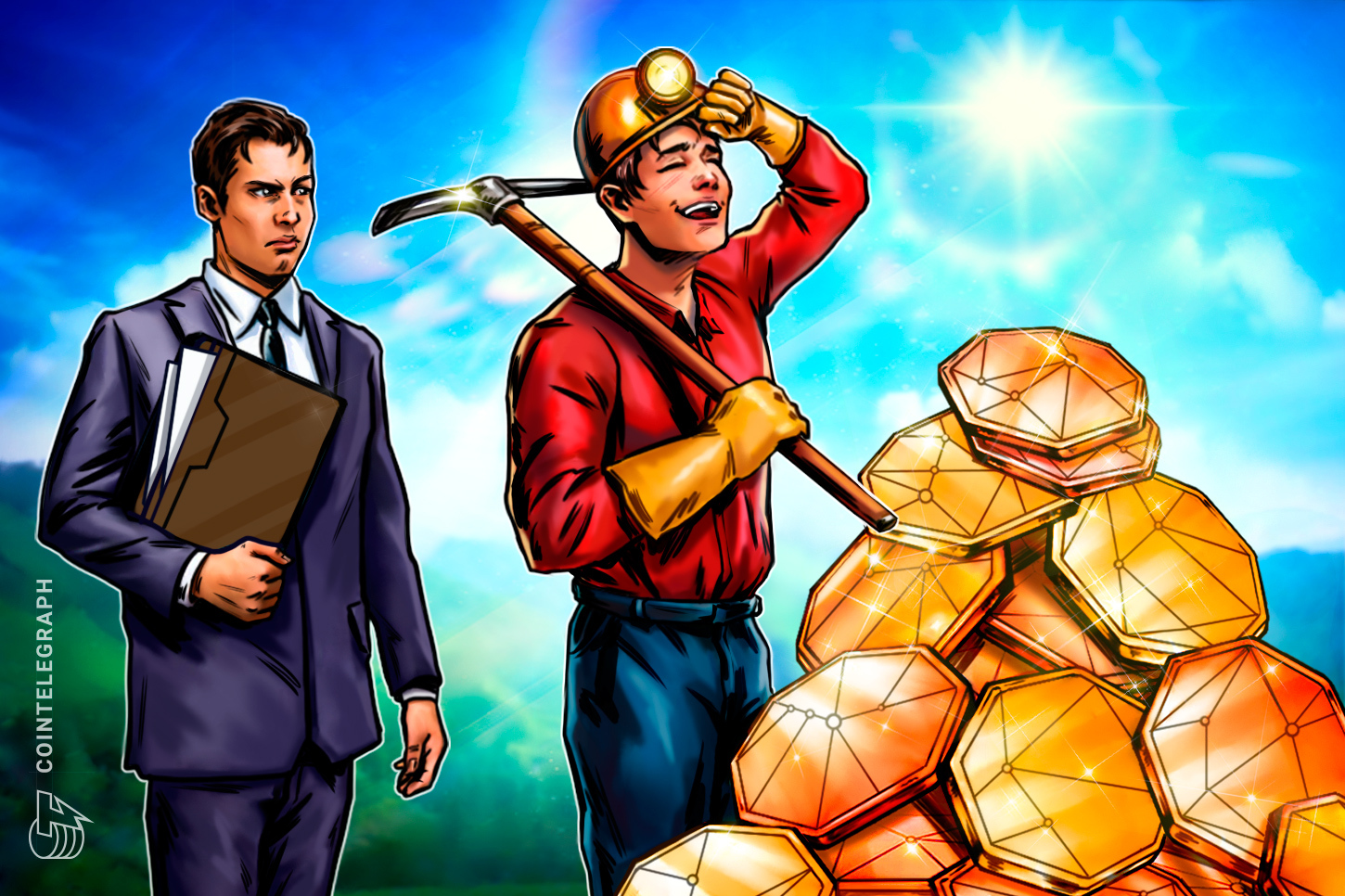 Por que os mineradores de cripto estão abandonando dívidas por patrimônio líquido