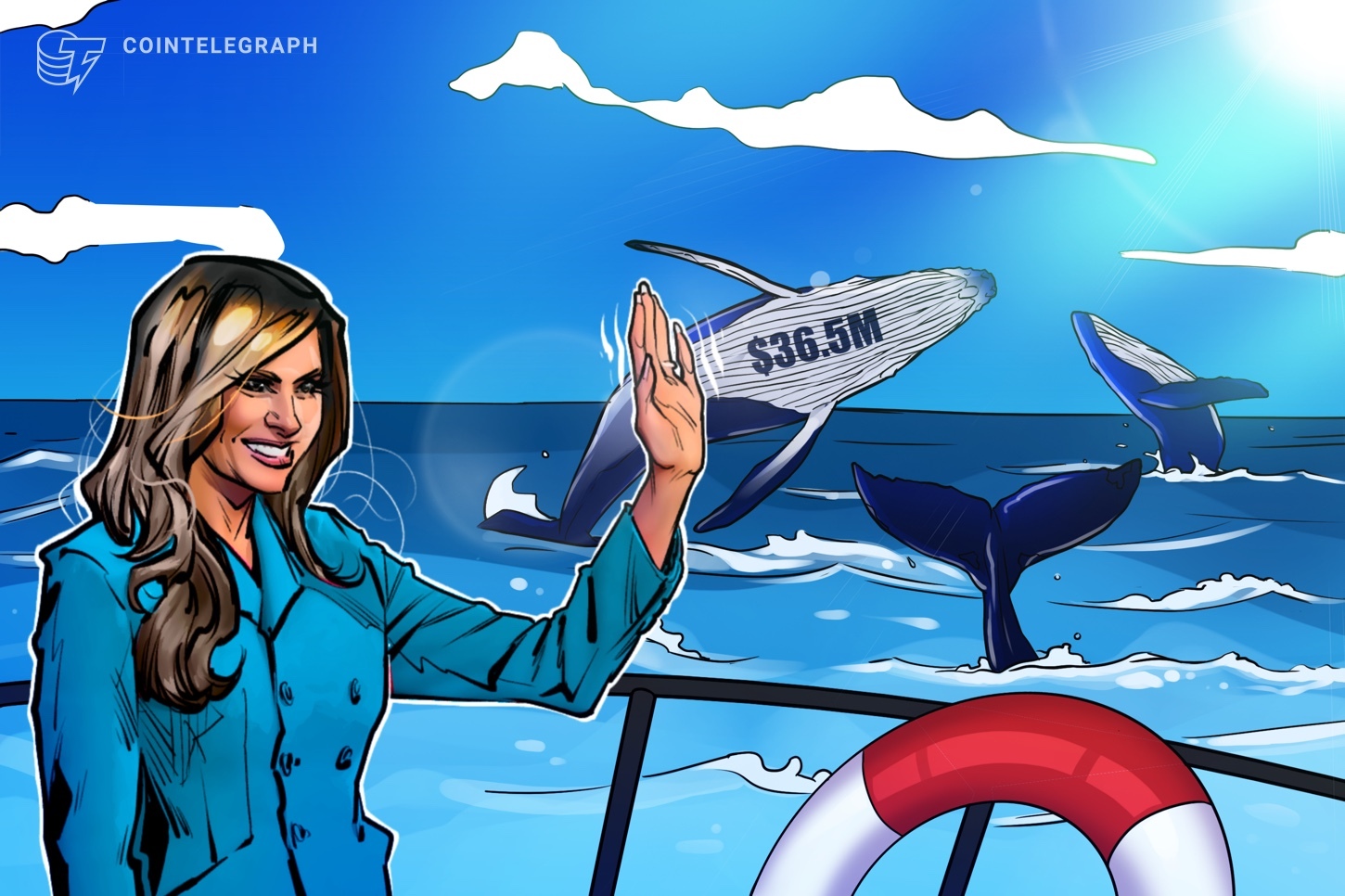 Un trader de MELANIA ganó 36,5 millones de dólares en medio de preocupaciones por un "rug pull"