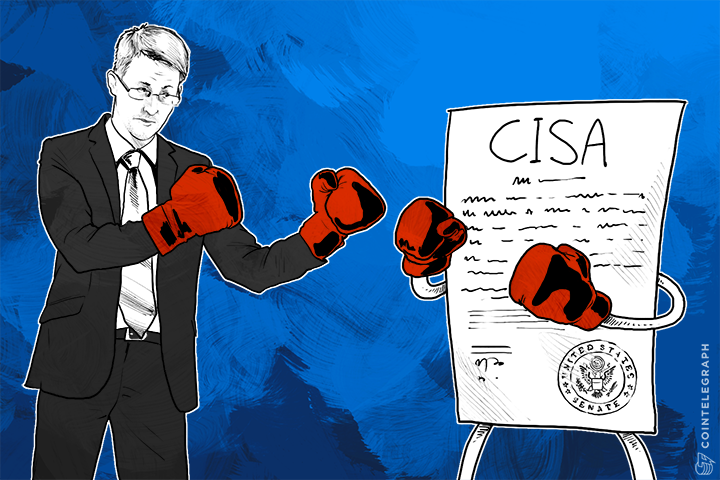 NSA-Friendly CISA Bill Easily Passes U.S. Senate; Snowden Attacks