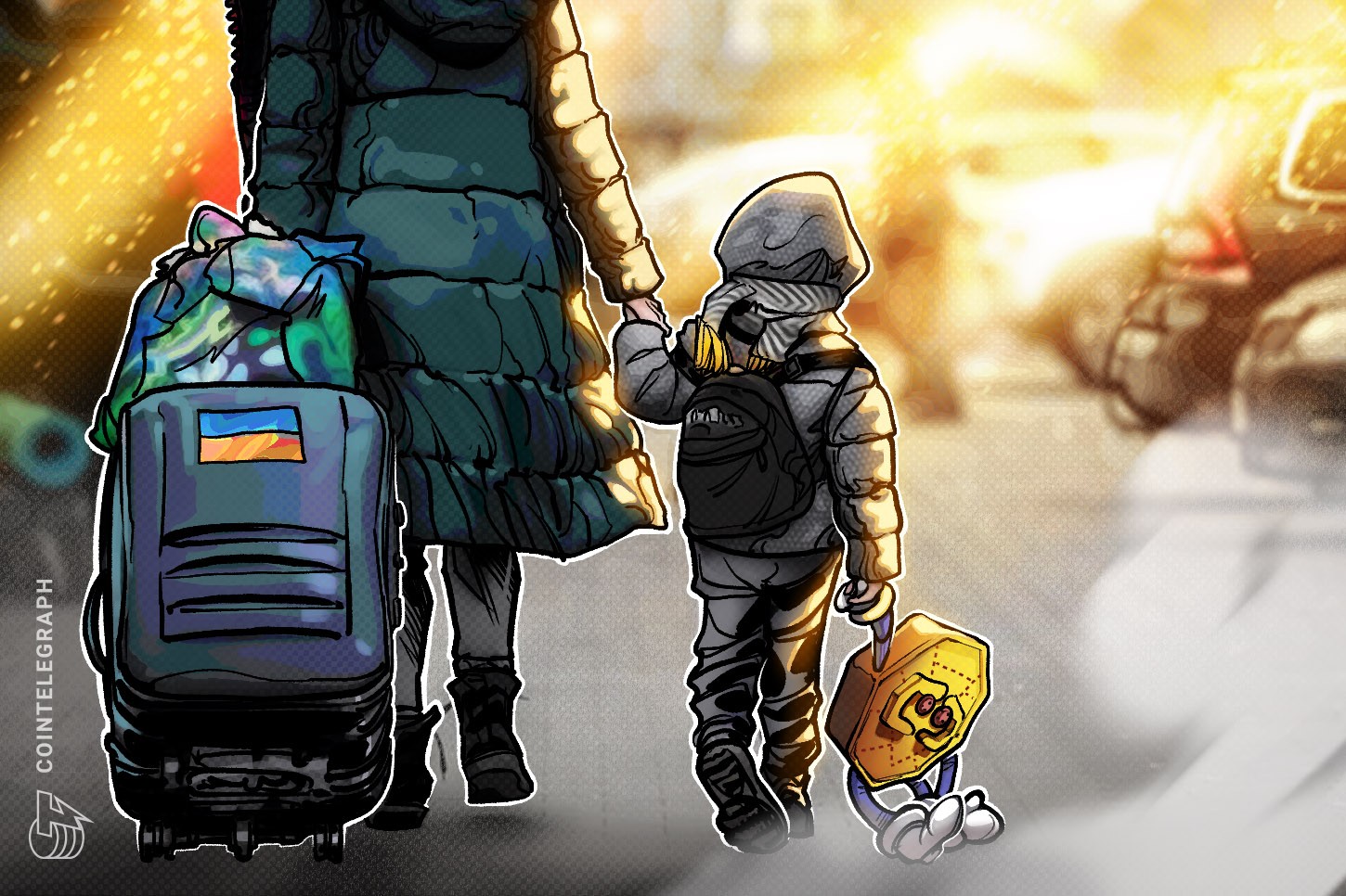 Les réfugiés ukrainiens recevront de l’USD Coin de la part de l’ONU !