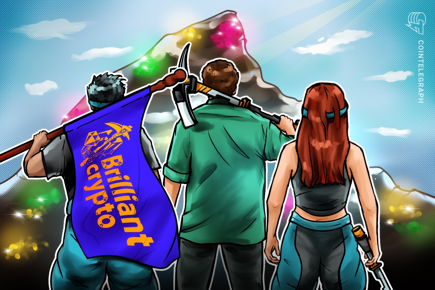 Play-to-earn game inspired by Bitcoin generates authentic value with gemstone NFTs