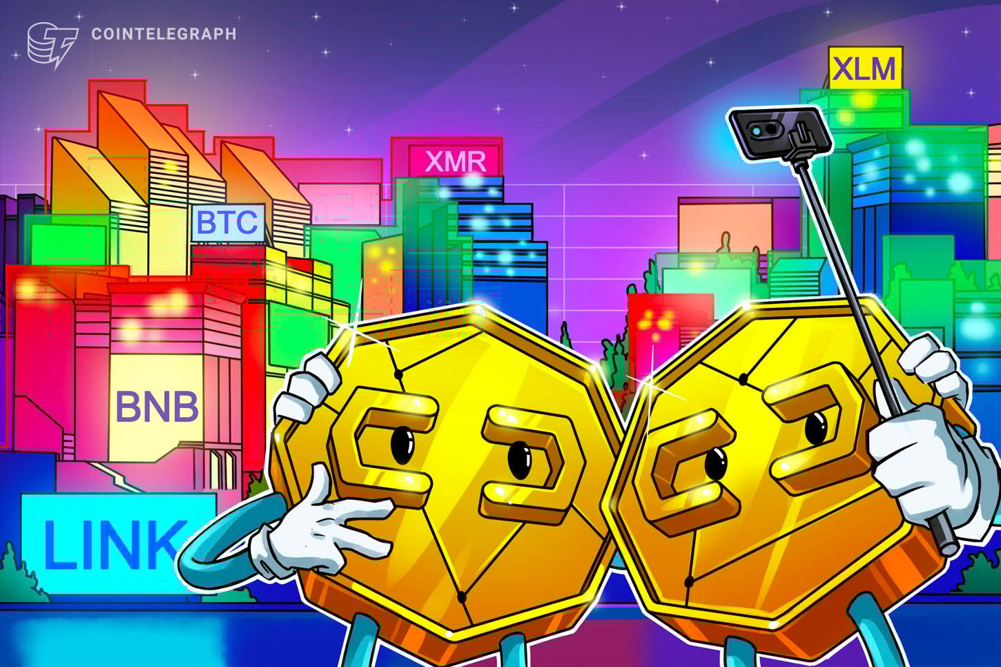 Top 5 Krypto-Performer: BTC, LINK, XMR, OKB,  BNB