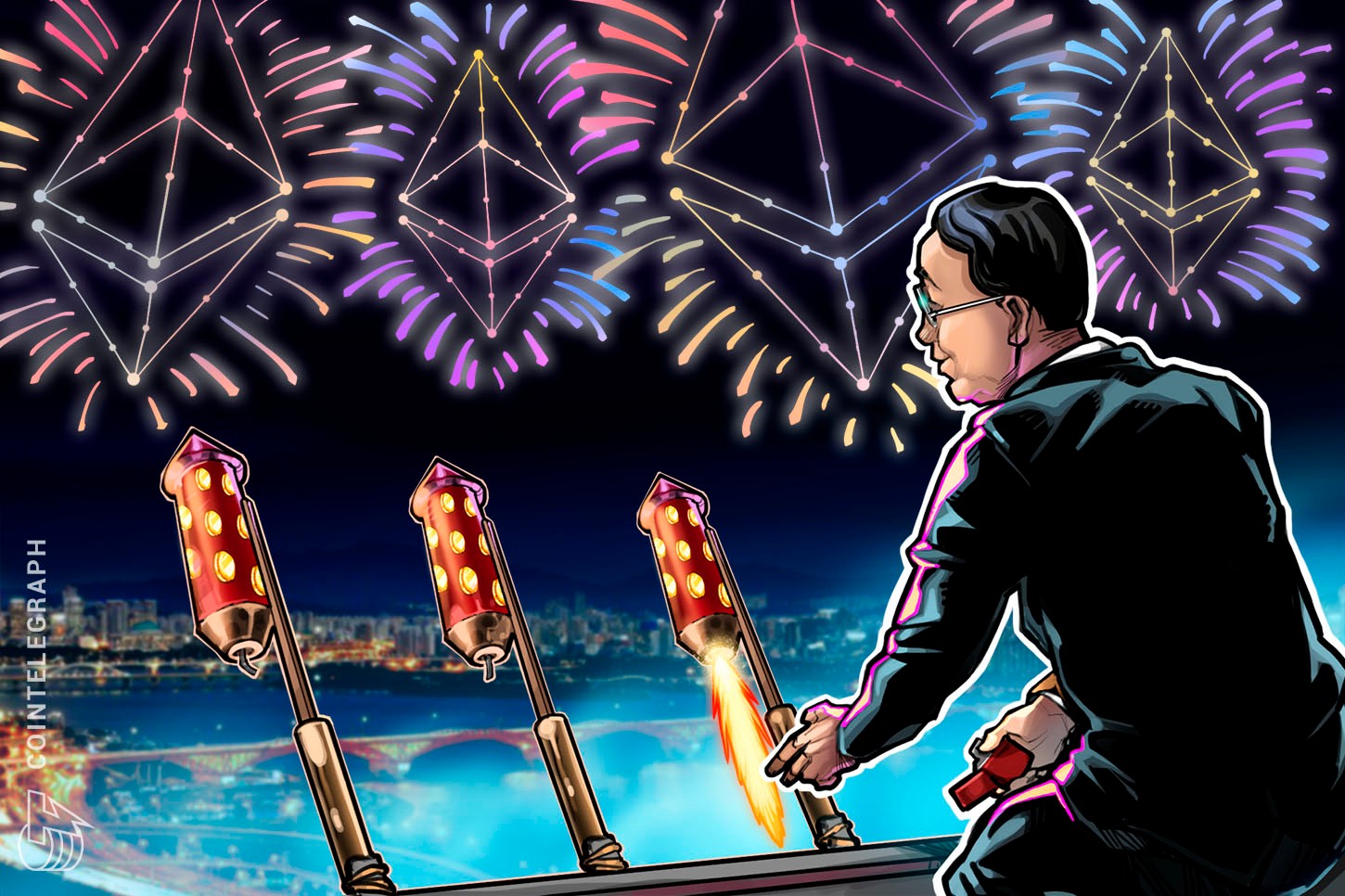 南北首脳会談の板門店宣言をイーサリアム上に記録 韓国のプログラマー