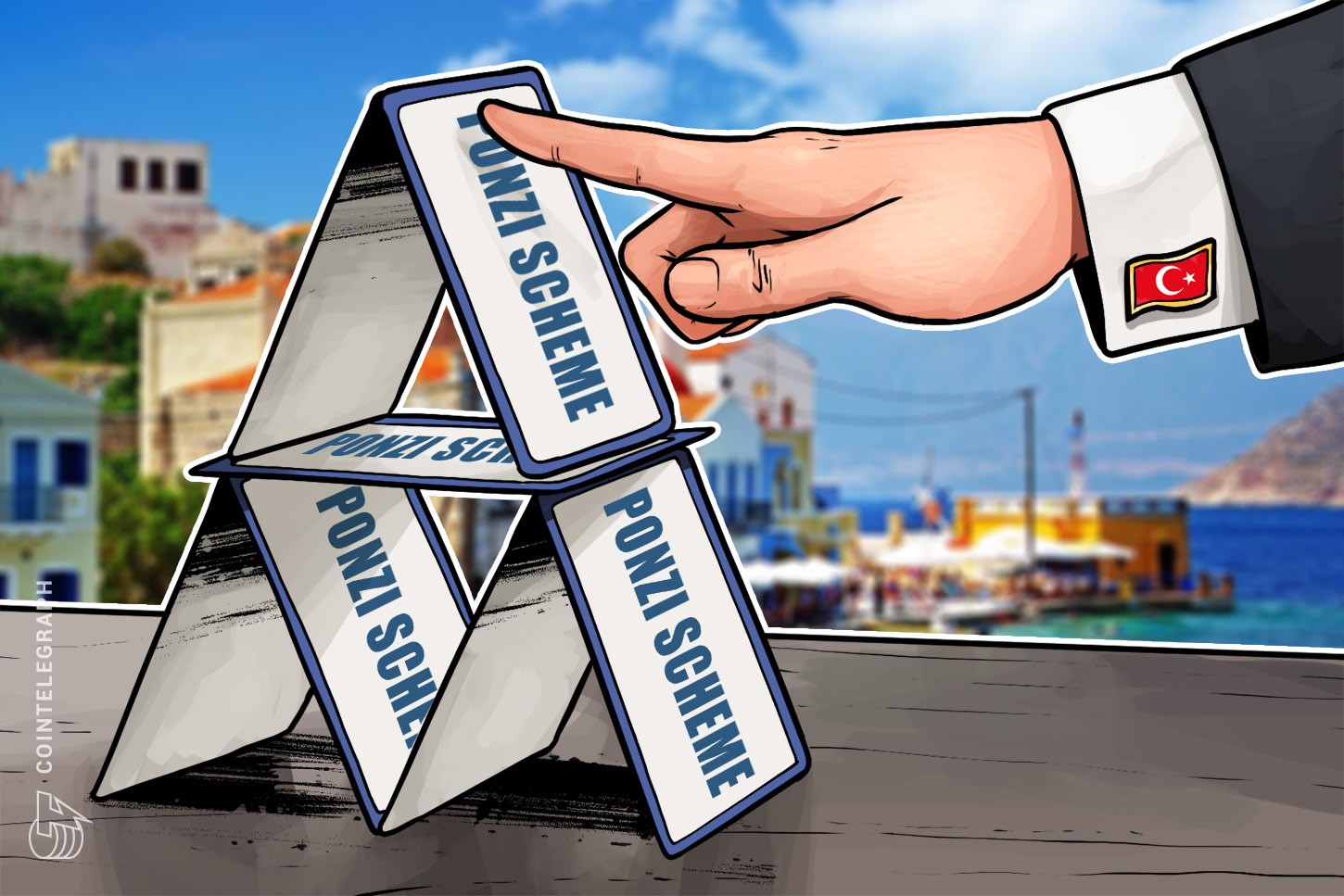 Auto denominada a moeda digital da Turqia, o Turcoin, é baseada em sistema ponzi