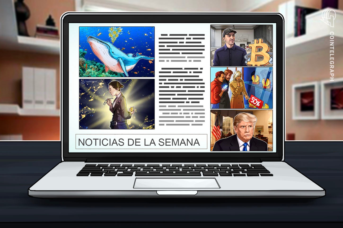 Top criptonoticias de la semana: Una gran ballena despierta, el halving pudiera no impactar al mercado, la comunidad muy pendiente de Corea del Norte y mucho más