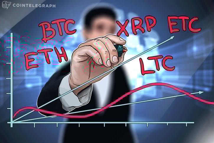 Análise de Preço de 1 de Agosto: Bitcoin, Ethereum, Ripple, Lutecoin e Ethereum Classic