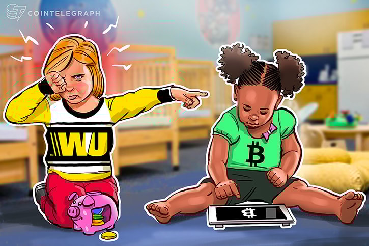 Western Union bloqueia transações relacionadas à criptomoeda