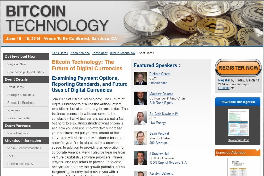 Bitcoin Technology Conference Will Hit San Jose in June