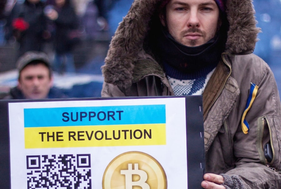 Bitcoin in Ukraine in the Times of Peril
