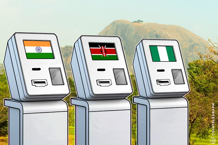 Bitcoin in India, Nigeria, Kenya to Spur Global ATM Market