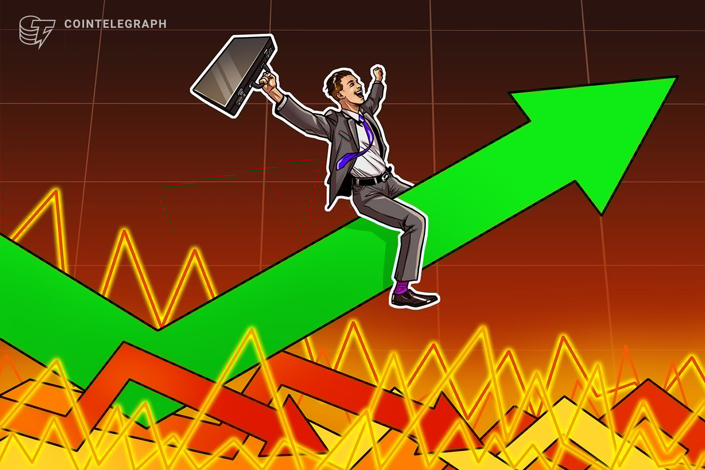 3 criptomoedas sobem mais de 100% em apenas 7 dias e deixam o Bitcoin de lado