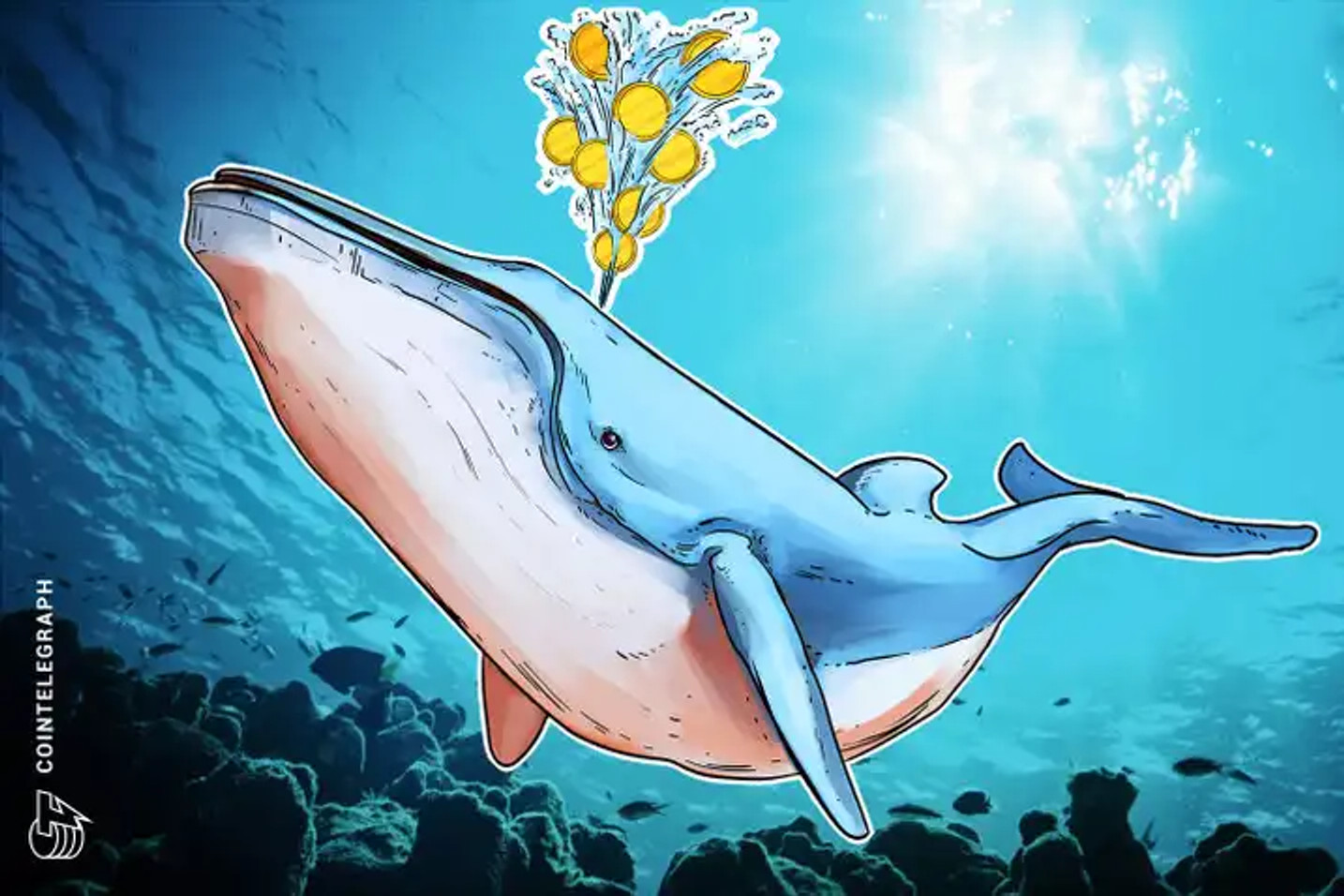 Santiment rastreia baleias acumulando 3 altcoins e se desfazendo de outros 3 tokens