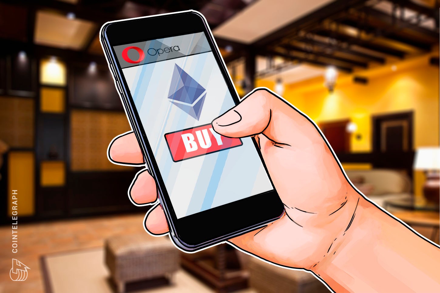 Usuários do Opera para Android na Suécia, Noruega e Dinamarca agora podem comprar Ethereum pelo navegador