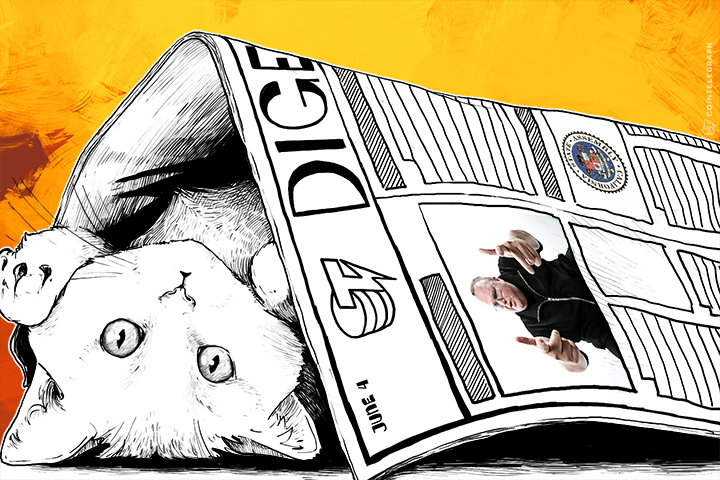 JUN 4 DIGEST: California Approves Bitcoin Bill; Kim Dotcom Beats the US in Court