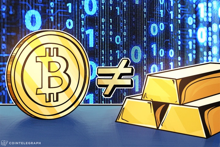 Grandes diferenças entre o Ouro e o Bitcoin, de acordo com o World Gold Council