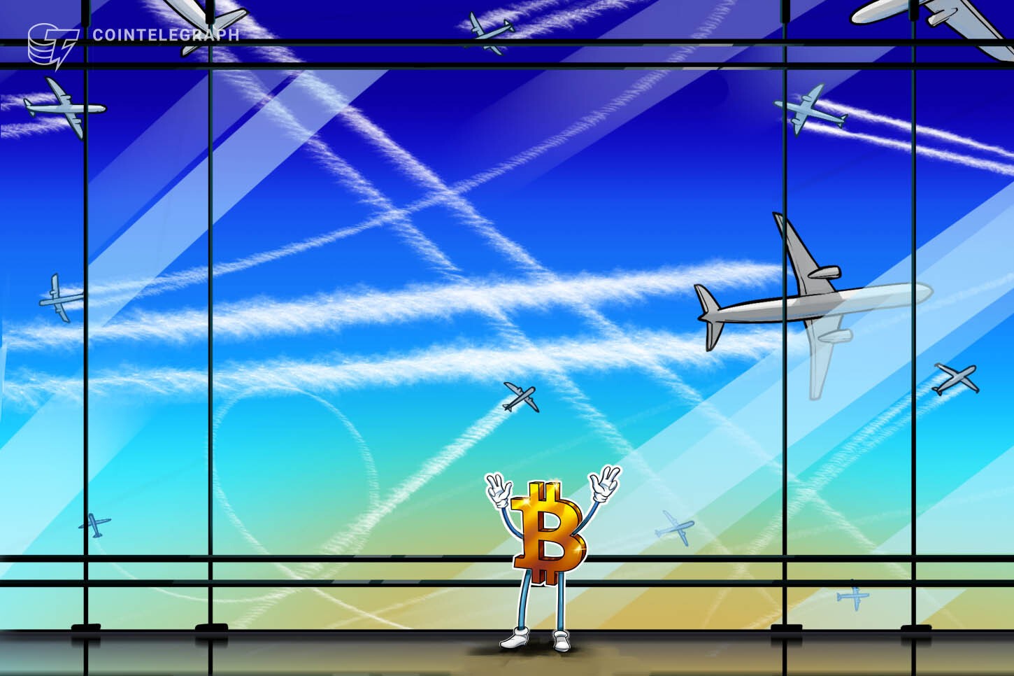 Private jet company books first Bitcoin customer