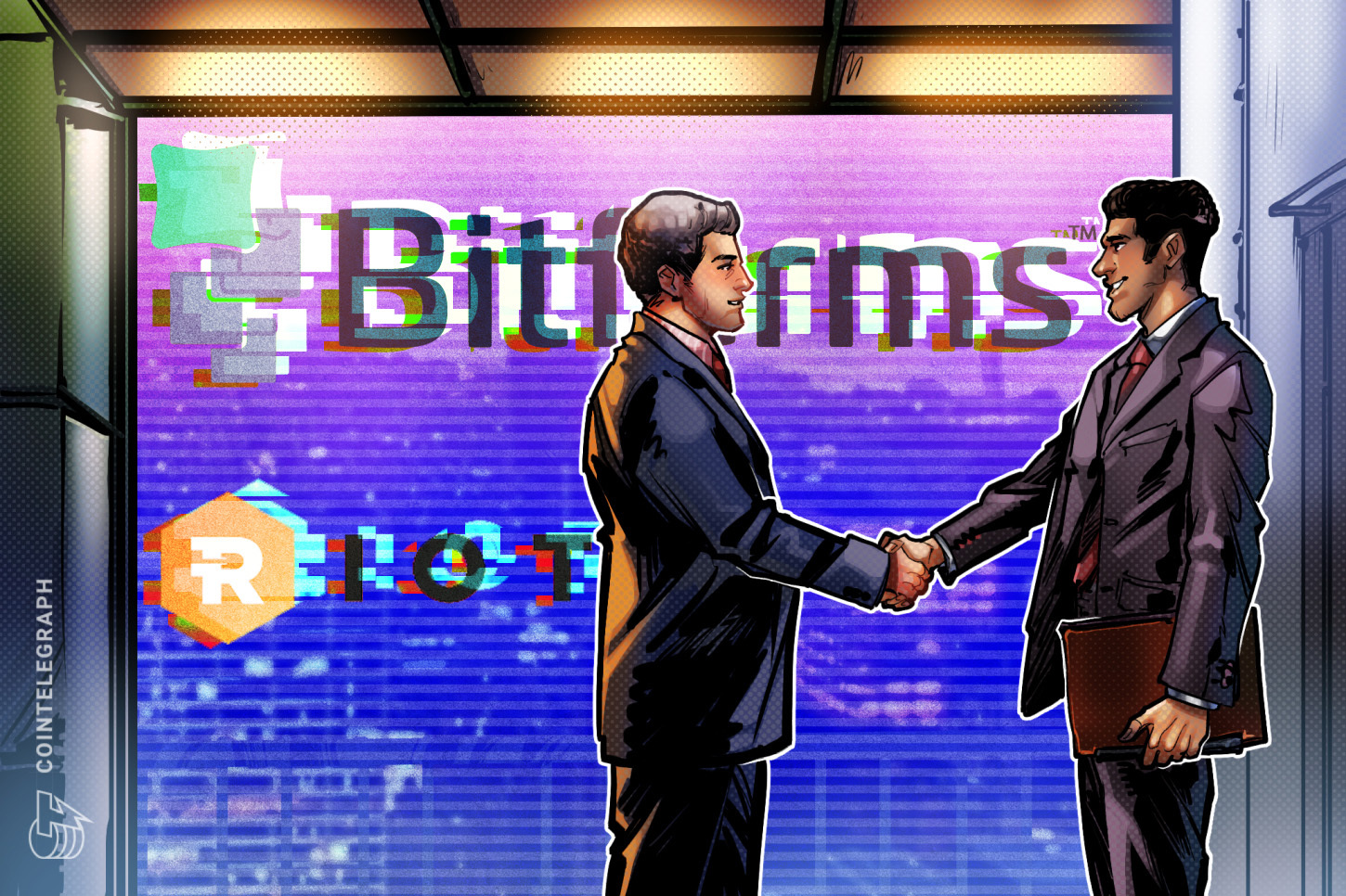 'Bitfarms' و'Riot' تتوصّلان إلى تسوية تتضمّن إجراء تغييرات في مجلس الإدارة