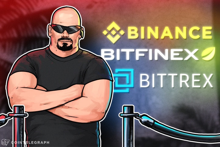 Binance, Bitfinex e Bittrex temporariamente dizem não a novos usuários