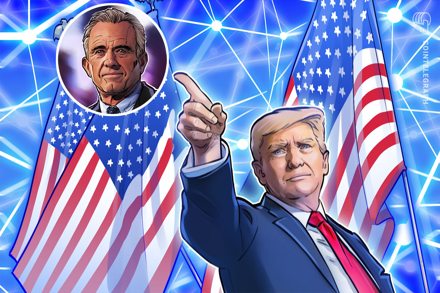 Trump adds RFK Jr to transition team as former president faces new indictment