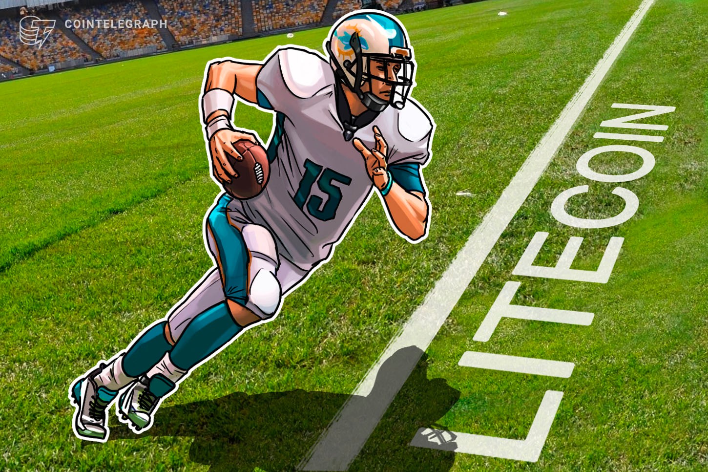 Miami Dolphins promociona a Litecoin como criptomoneda oficial del equipo