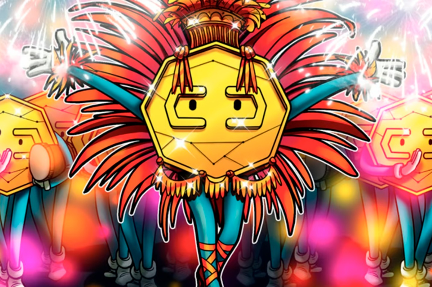 Coleção de NFTs dá largada ao Carnaval com reimaginações feitas por IA