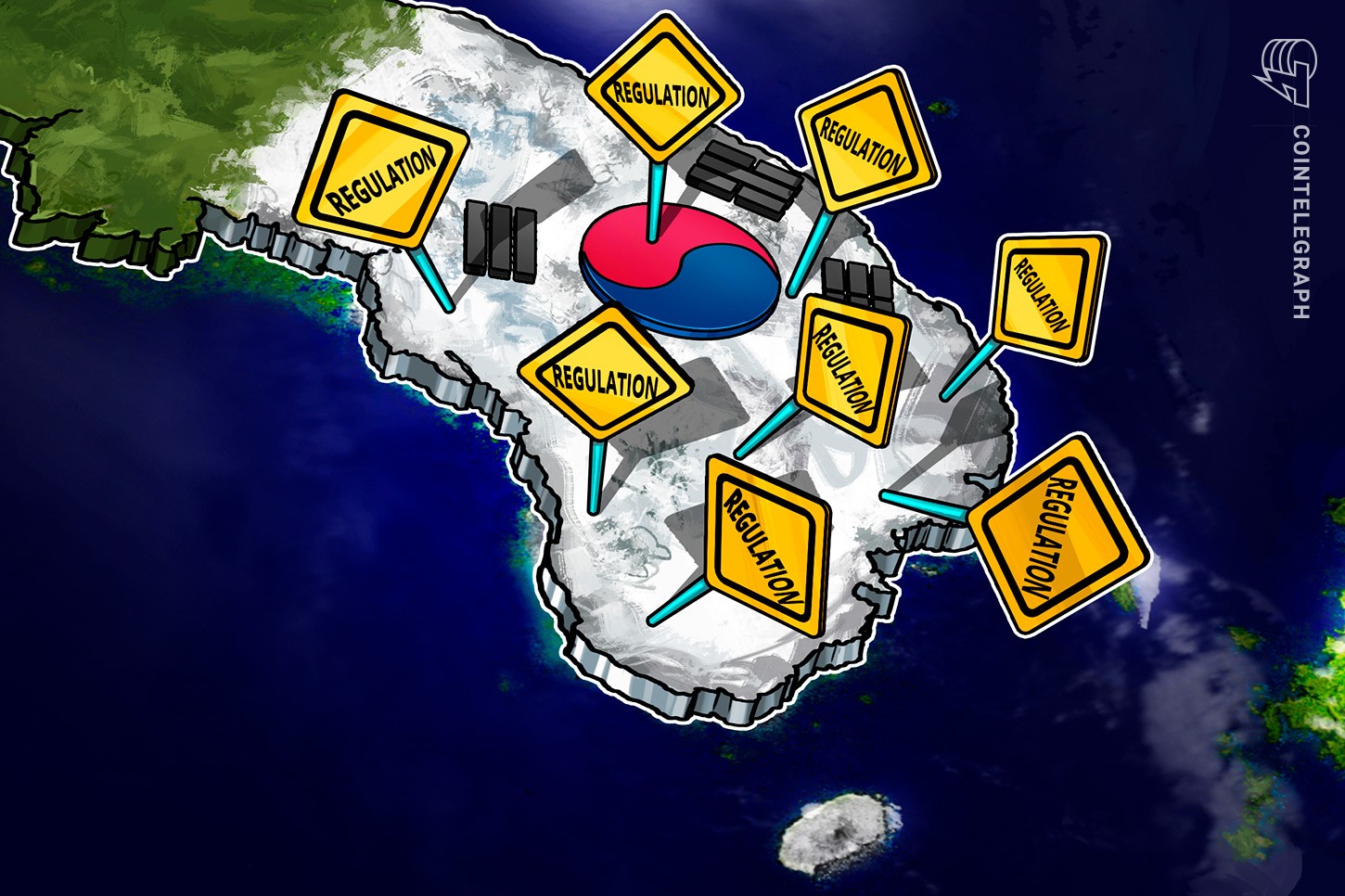 Funcionários sul-coreanos consideram a revisão dos regulamentos cripto existentes