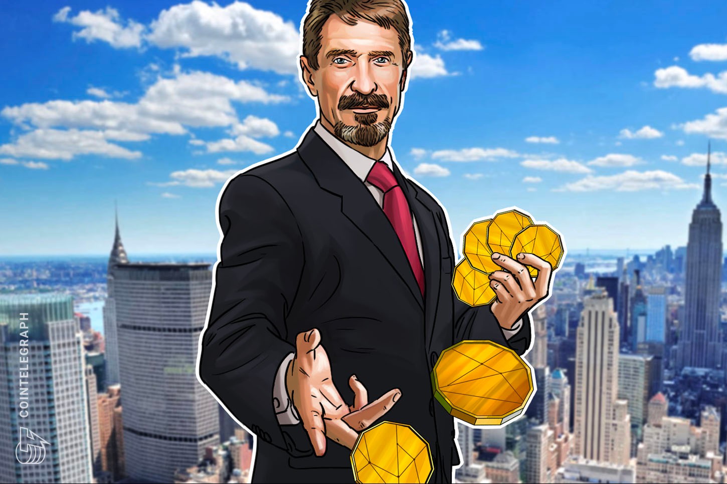 John McAfee diz que está desenvolvendo uma criptomoeda focada em privacidade