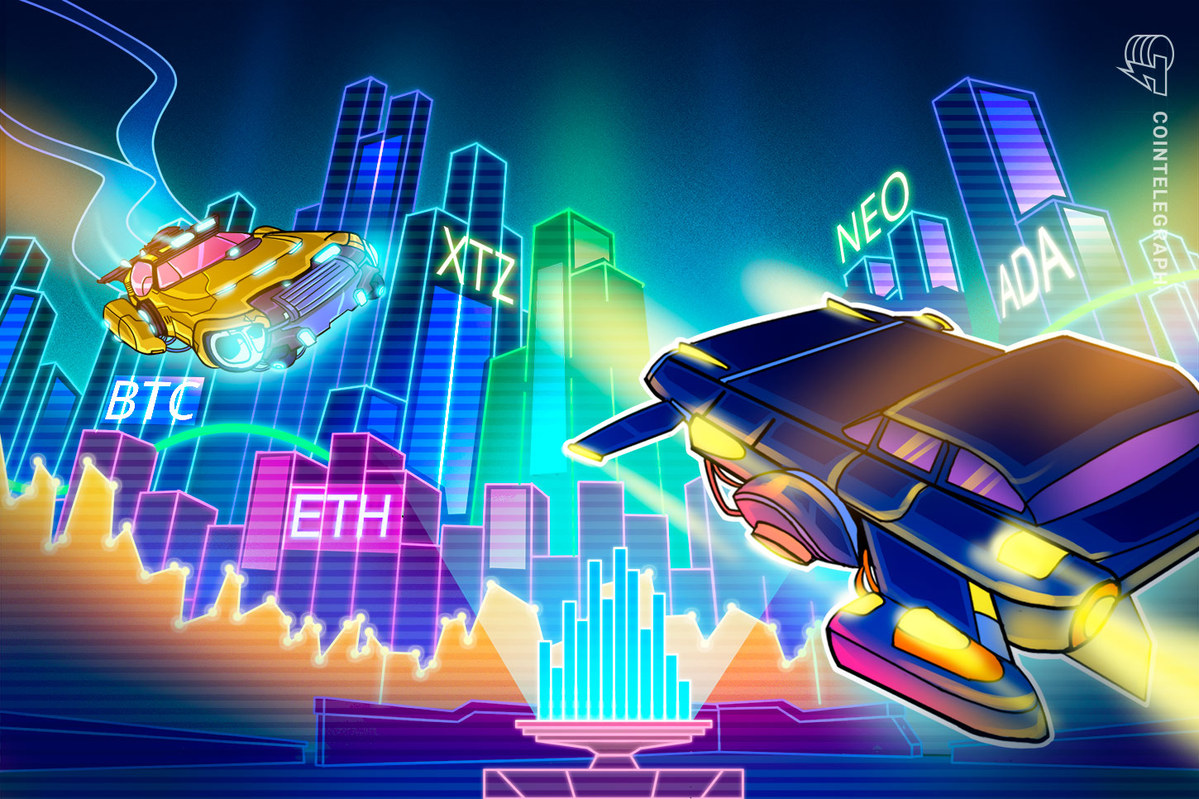 Las 5 principales criptomonedas para observar esta semana: BTC, ETH, XTZ, ADA, NEO