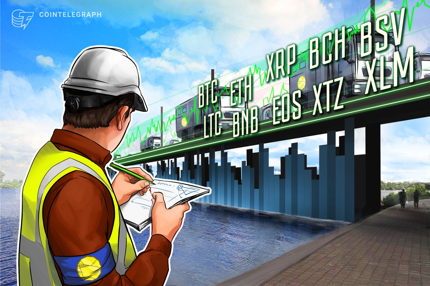 Análise de preços do Top 10 (8/5): BTC, ETH, XRP, BCH, BSV, LTC, BNB, EOS, XTZ, XLM