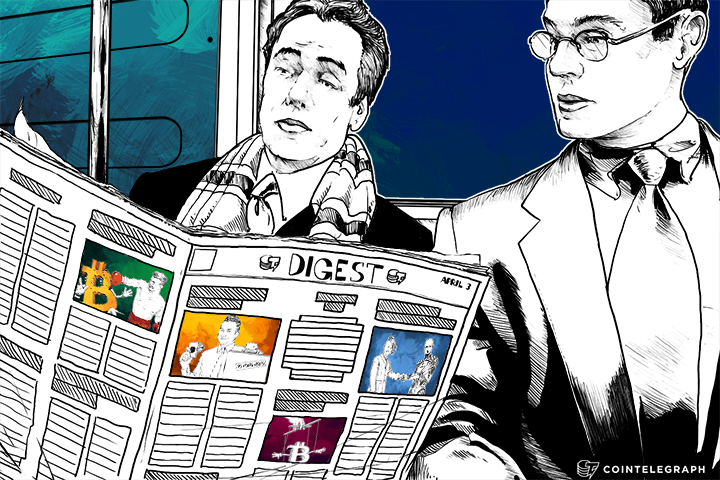 APRIL 3 DIGEST: Spain Makes First Bitcoin Related Arrest, Legal Fight Unfolds Involving Ripple, Bitstamp and Jed McCaleb