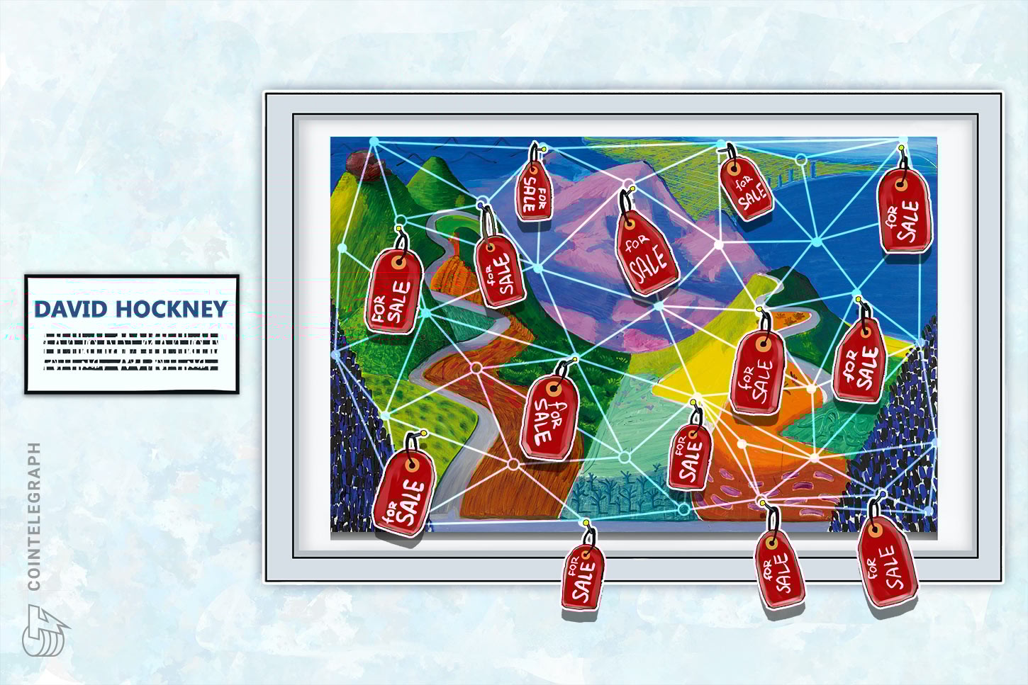 ArtBloc de Corea del Sur venderá pinturas de David Hockney a través de blockchain