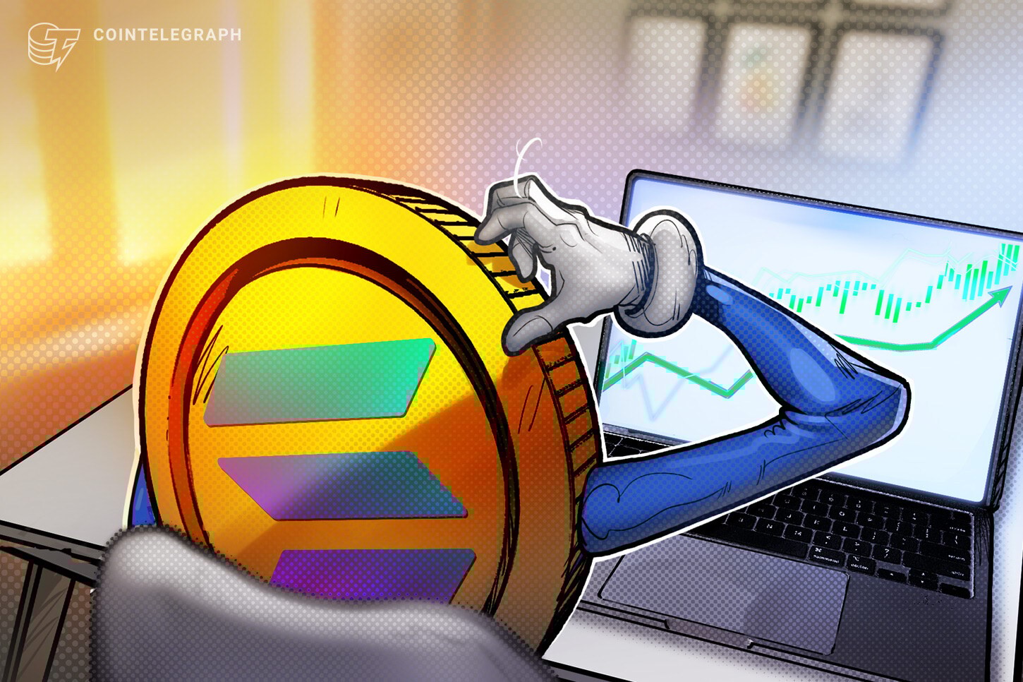 Crypto : Solana enregistre un bond de 13 % et pourrait bientôt prendre son envol 