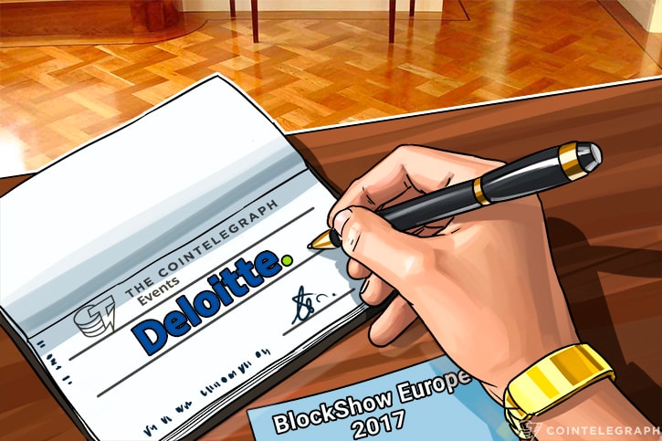 Deloitte Sponsors BlockShow Europe 2017 by Cointelegraph Events