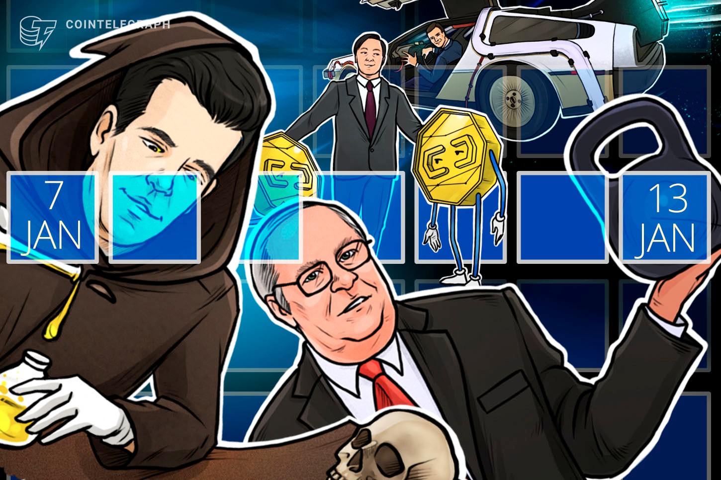 Hodler’s Digest, Enero 7–13: Principales historias, movimientos de precios, cotizaciones y FUD de la semana