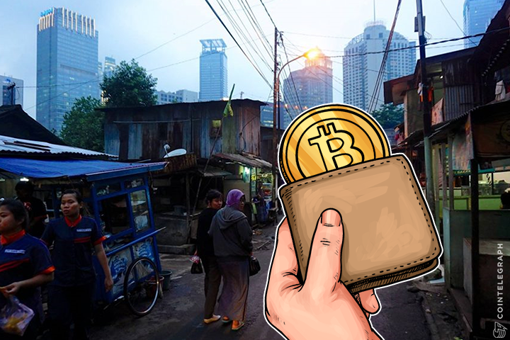 Funcionários indonésios estão usando Bitcoin para transferências de renda líquida