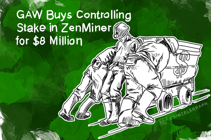 GAW Buys Controlling Stake in ZenMiner for $8 Million