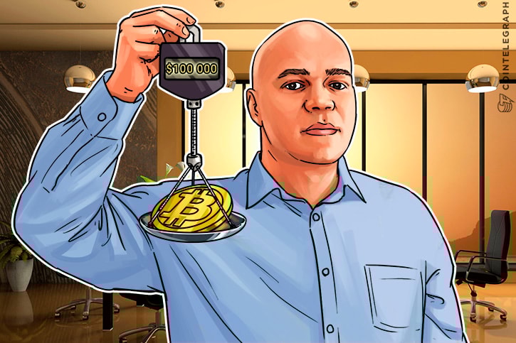 CNBC Covfefe: Bitcoin Price Could Hit $100,000 in 10 Years