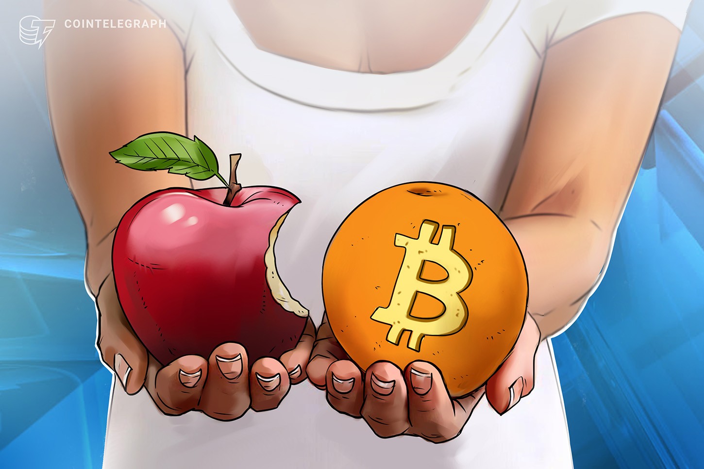 ¿Comparando Apple con Bitcoin? La criptomoneda tiene una clase propia