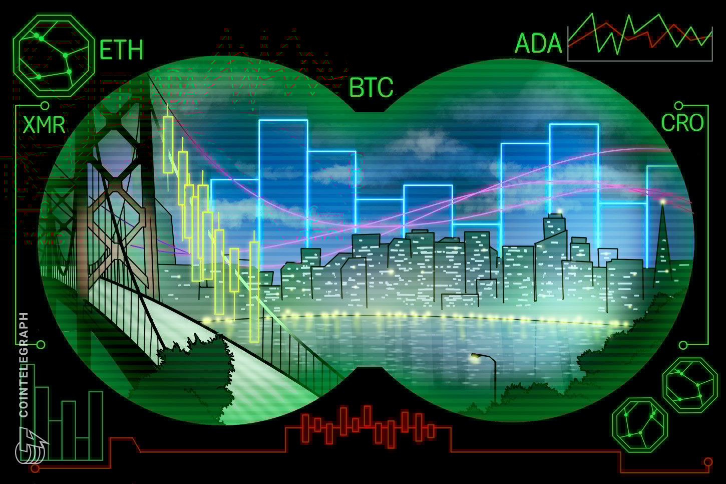 Las 5 principales criptomonedas para observar esta semana: BTC, ETH, ADA, XMR, CRO