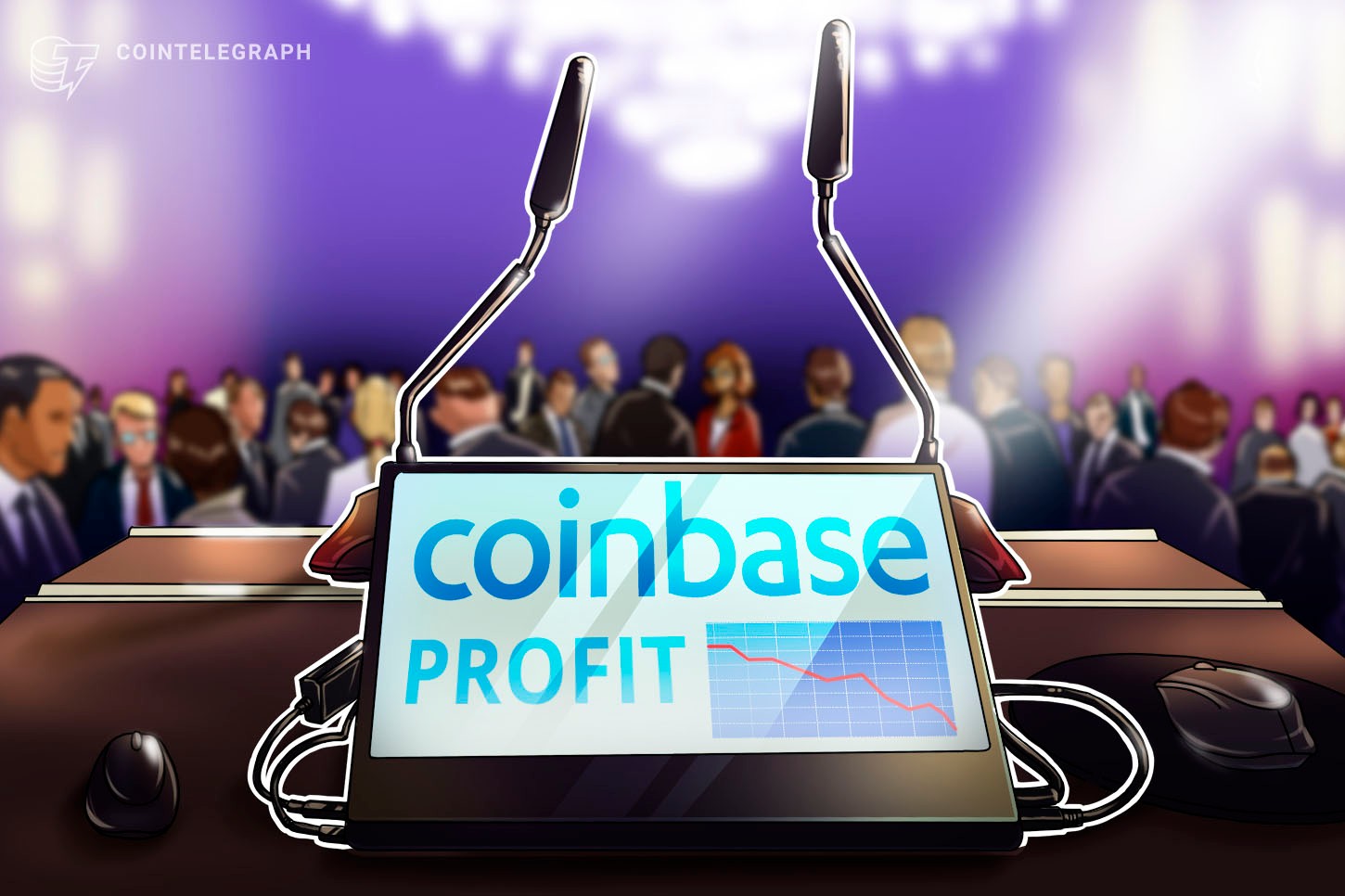 Reportagem diz que receita de 2018 da Coinbase é 60% menor que a projetada pela empresa