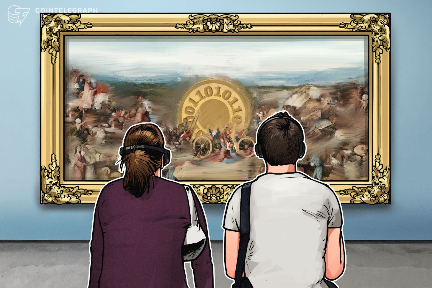 Swisscom TV startet digitale Kunstgalerie mit Blockchain-Abrechnung