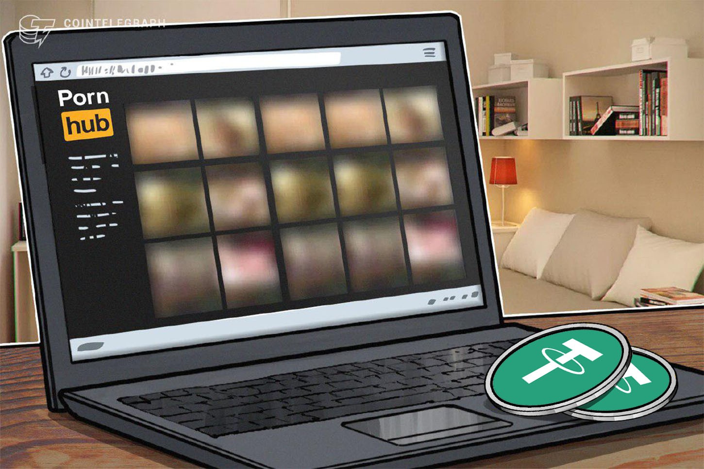 Adiós Paypal: Pornhub añade la stablecoin Tether como nueva opción de pago