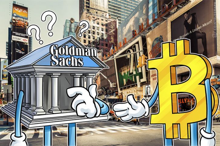Bloomberg: Goldman Sachs configurará la mesa de negociación de criptomonedas