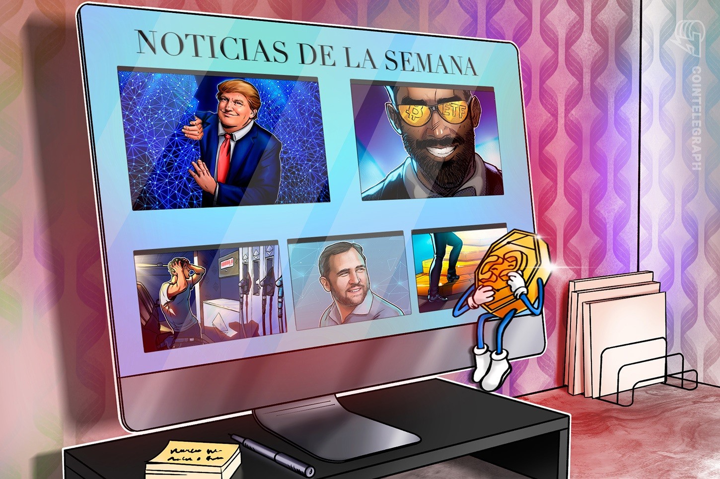 Top criptonoticias de la semana: Trump se opone a una CBDC en EEUU, Propuesta de Vitalik de más gas en Ethereum, Éxito de los ETF de BTC al contado en su debut y más