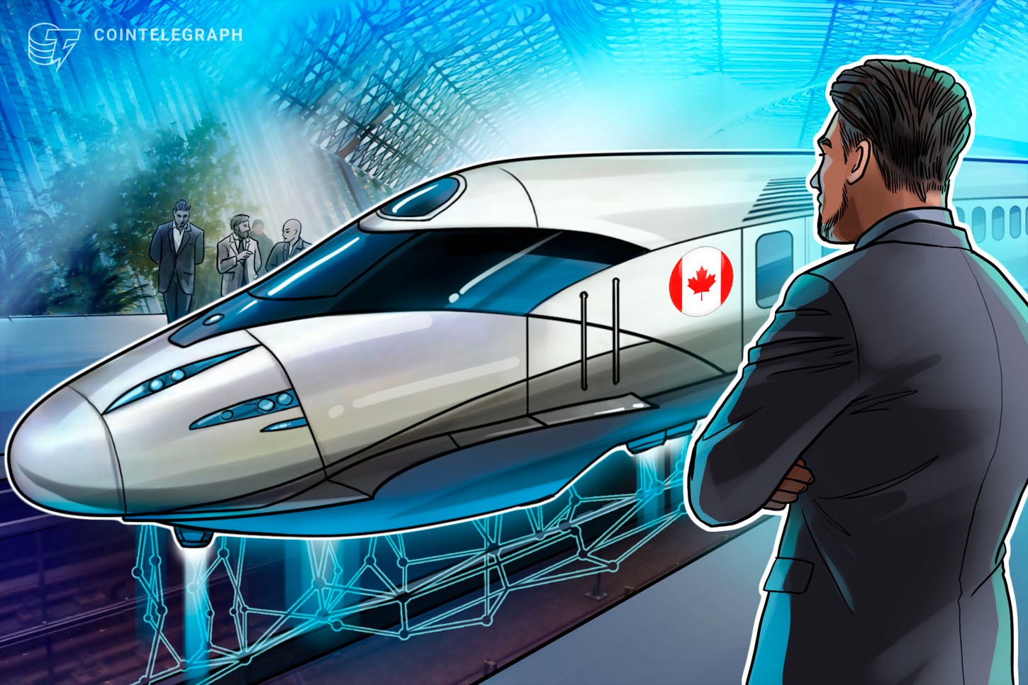 Ferrovia transcontinental do Canadá se une a aliança de transporte para usar blockchain