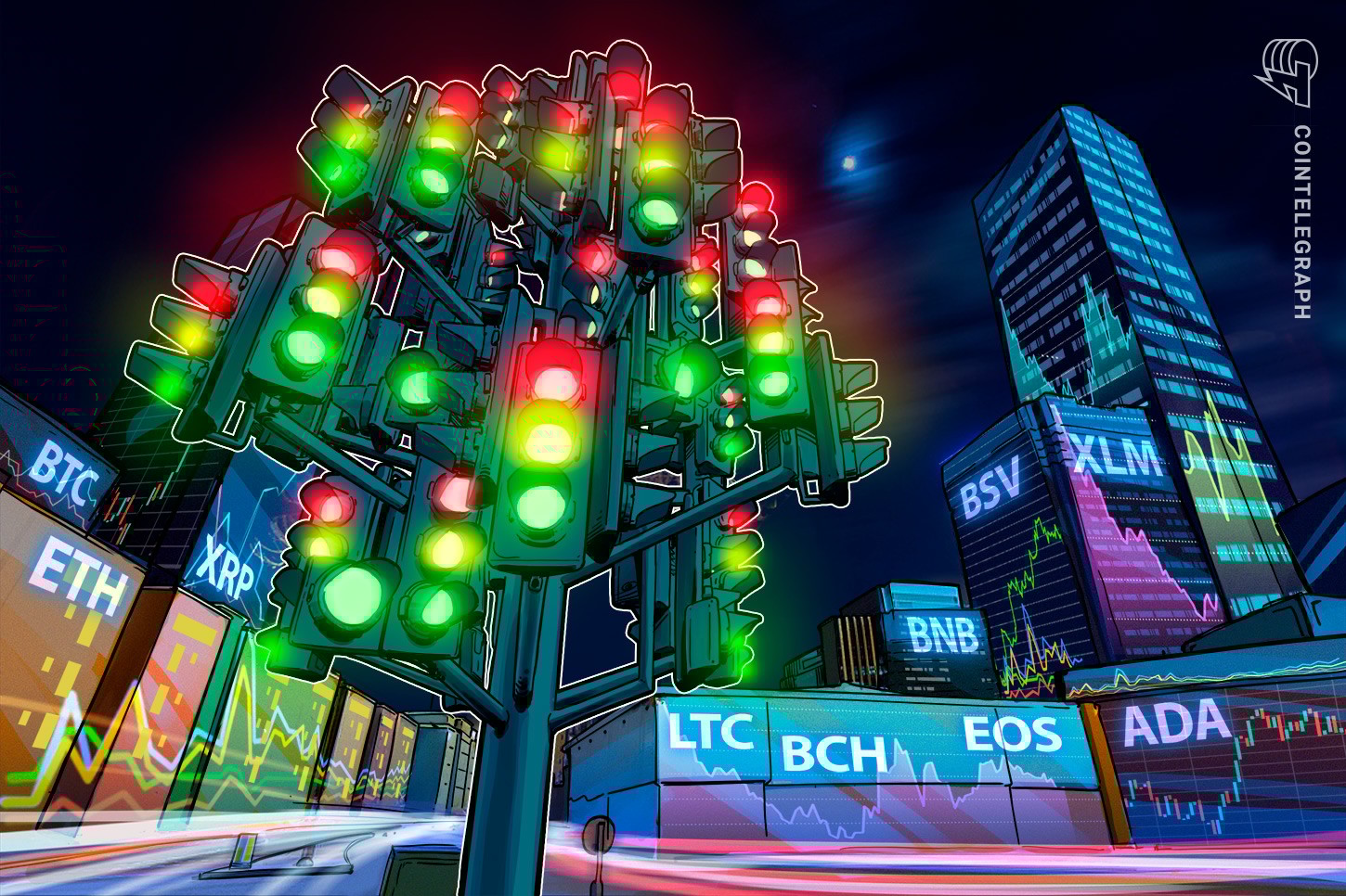 BTC, ETH, XRP, LTC, BCH, EOS, BNB, BSV, XLM, ADA: Análise de Preços 14/06