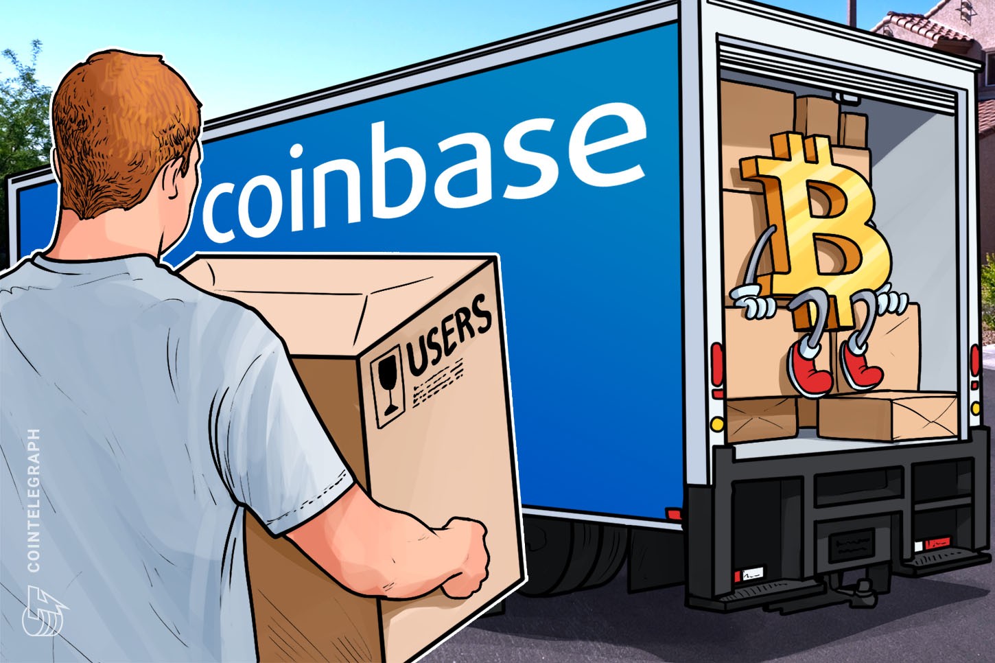 Algunos usuarios de Coinbase no pueden retirar más de 10 dólares en Bitcoin al día