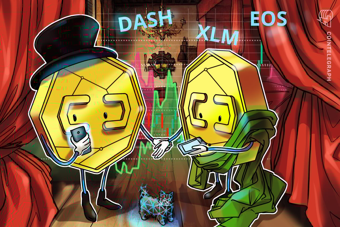 DASH, XLM, EOS: Top 3 das perdedoras cripto da semana