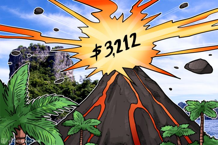 ビットコイン価格がついに3,212ドルに―その要因とは
